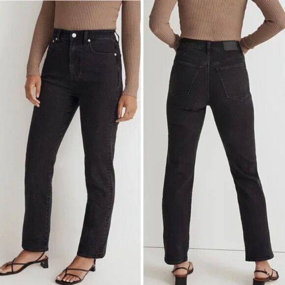 NEW Madewell The Curvy '90s Straight Jean‎ in Belmere wash, 25 - Picture 1 of 15